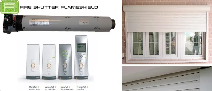 Fire Shutter Flame Shield